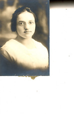 c.1890s sepia Photograph woman   4.25 X 6.5