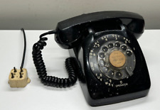 1960's vintage Black Rotary Phone Automatic Electric picture