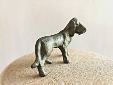 Antique Blood Hound Dog Figurine Miniature Animals picture
