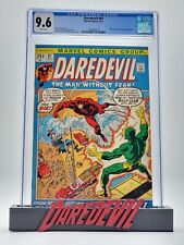 Daredevil #87 Comic Book 1972 CGC 9.6 White Pages Black Widow and Electro App picture