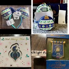 club 33 loungefly / ears / Matching Pin / And Members Only Pin picture