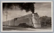 Railroad Photo - Burlington Route #4000 Aeolus Locomotive Red Oak IL 1938 picture