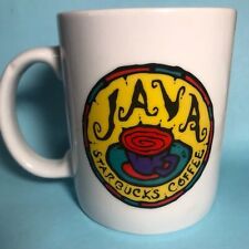 Vintage ‘90’s Starbucks Coffee -JAVA colorful mug picture