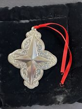 Towle Sterling Silver 2006 10th Anniversary Old Master Star Christmas Ornament picture
