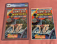 Giant Size Man-Thing 5 CGC 9.4, 10 page Howard the Duck Story + Bonus Raw Copy picture