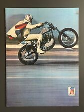Vintage 1975 Evel Knievel Harley Davidson Motorcycle - Original 4 Page Print Ad picture