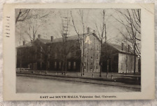 c1908 East South Halls University Exterior Building Valparaiso Indiana Post Card picture