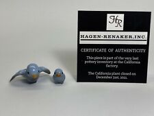 Hagen Renaker #915 481 & 495 2pc Tweetie Set Miniatures  Last of Stock Blue NOS picture