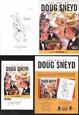 Art of Doug Sneyd Signed Tip In Sheet + Promo Slick Mini Print & Ad Print Poster picture