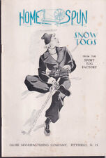 Globe Manufacturing Home Spun Snow Togs clothing catalog Pittsfield NH c 1930s picture