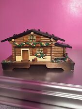 Vintage Swiss Chalet Music Box With Hidden Jewelry Box picture