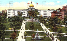 Vintage Postcard Massachusetts, State House,Boston, MA. c1921 picture