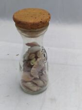 Vintage Jar of Sea Shells  12 oz 6.5 inches tall picture