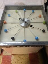 George Nelson Clock, Multi-Color Balls, 1950s Style. New In Box. Sealed. picture