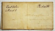 1853 Manuscript Cancel Paid 3 Cent Rate Letter From Sarah Cameron EAST SALEM PA picture
