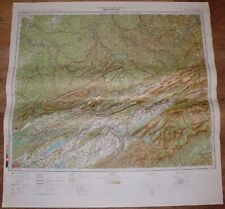 Authentic Soviet USSR Military Topographic Map Johnson City,Tennessee USA #65 picture