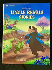 VG++ 🌟 Walt Disney's Uncle Remus Stories (x23) A Giant Golden Book 1986 Banned picture