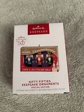 SIGNED* HALLMARK 2023 NIFTY FIFTIES KEEPSAKE ORNAMENTS SPECIAL EDITION ORNAMENT picture
