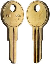 RH16  2 Replacement Keys Cut to Key Code RH16 for Craftsman/Husky/Delta Tool Box picture