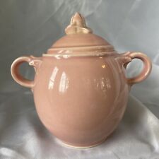 Vintage T.S.&T Lu-Ray Luray Pastels Sharon Pink Individual Demi Sugar Bowl & Lid picture