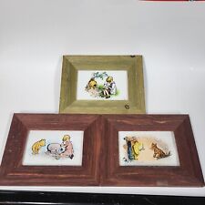 vintage winnie the pooh Pictures And Frames Set Of 3 picture