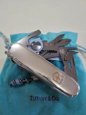 Victrinox Sterling Silver Tiffany & Co. Swiss Champ Swiss Army Knife Unused picture