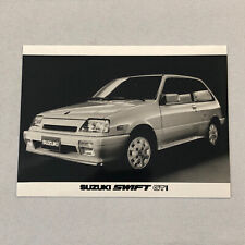 Suzuki Swift GTi Car Factory Press Photo Photograph picture