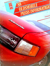  1988  Oldsmobile Press Release with 10 NICE Factory Photos Great Condition picture