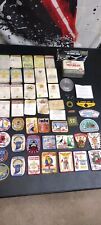 Vintage Boy Scout Lot - Patches - Ephemera - Derby Car - First Aid Tin - Pewter picture