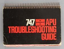 BOEING 747 APU TROUBLE SHOOTING GUIDE BRITISH AIRWAYS AUXILIARY POWER UNIT picture