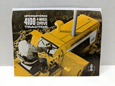 1965 OEM Original IH International Harvester 4100 4WD Tractor Sale Brochure picture