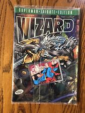 Wizard Superman-Tribute-Edition First Edition Sealed & Trading Card  NEW picture