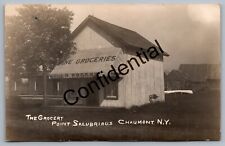 Real Photo Point Salubrious Grocery Store Chaumont Lyme NY New York RP RPPC M293 picture
