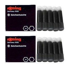 rOtring Isograph Ink Black Short Cartridge (5 cartridges/box) picture