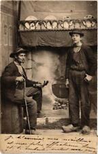 CPA Two Men FOLKLORE (731830) picture