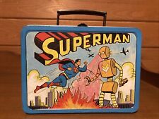 1954 Superman Lunchbox    Lunch box  Adco  No universal Thermos picture