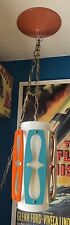 Iconic Rare Vintage Groovy  Pop Art Culture Mid Century Swag Ceiling Lamp Light picture
