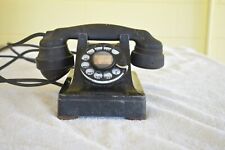 Western Electric Telephone Early Metal with 4H dial, short ears, small plungers picture