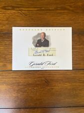 Super Products - Keepsake Edition - Gerald R. Ford - Authentic Autograph - 1/1 picture