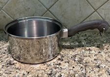 Vtg Saladmaster 3 Qt 18-8 Tri Clad Stainless Steel Saucepan Cookware USA NO LID picture