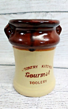 Vintage Ceramic Country Kitchen Gourmet Toolery Utensil Holder/Pot picture