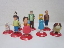 Heidi Girl Of the Alps Figure Collection Set of 8 Complete 5cm Coca-Cola 2005 picture
