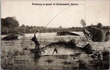 1910s GLENWOOD, Minnesota Greetings Postcard 