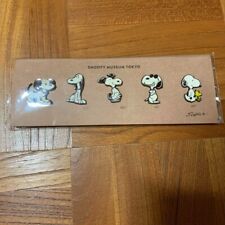 New Peanuts Characters Snoopy Museum Limited Pin Badge Pins Set Tokyo Edition picture