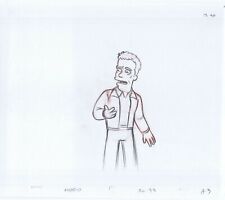 Simpsons Richard Dean Anderson Original Art Animation Production Pencils A-3 picture