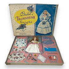 VTG Bridal Trousseau Sewing Doll  Kit Hasbro Pawtucket RI #1539 1950S NRFB picture