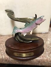 RARE Franklin Mint Prototype Bronze Bass Fish  picture