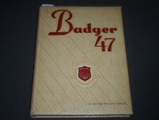 1947 THE BADGER UNIVERSITY OF WISCONSIN YEARBOOK - MADISON WI - PHOTOS - YB 1253 picture