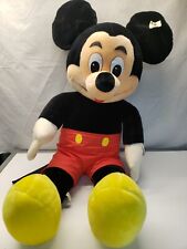 Rare Vintage 3 Foot Mickey Mouse Disneyland Plush Stuffed Toy NWT (Double TAG) picture