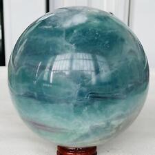 2540G Natural Fluorite ball Colorful Quartz Crystal Gemstone Healing picture